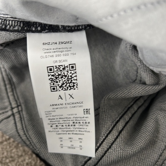 Armani Exchange Skinny Jeans in Black 🆕 - Picture 9 of 9